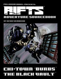 Rifts RPG: Adventure Sourcebook Three - The Black Vault (ONLINE ORDER ONLY)