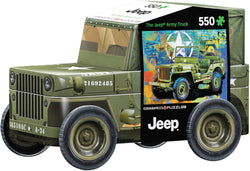 Puzzle: Military Jeep Tin (ONLINE ORDER ONLY)