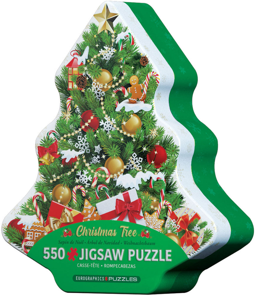 Puzzle: Christmas Tree Tin (ONLINE ORDER ONLY)