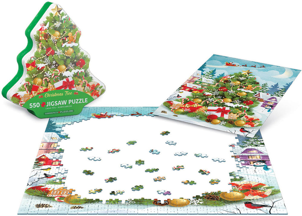 Puzzle: Christmas Tree Tin (ONLINE ORDER ONLY)