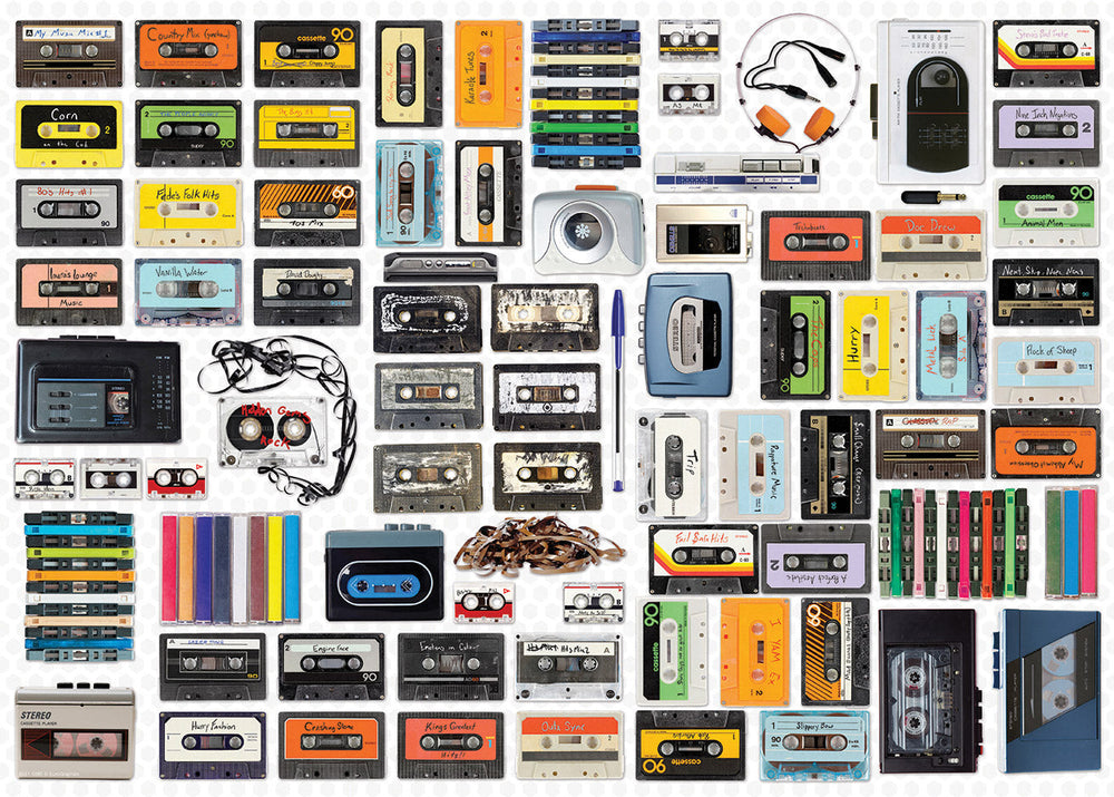 Puzzle: Cassette Player Shaped Tin (ONLINE ORDER ONLY)