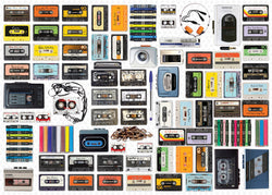 Puzzle: Cassette Player Shaped Tin (ONLINE ORDER ONLY)