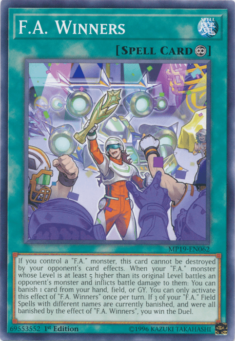 F.A. Winners [MP19-EN062] Common (ONLINE ORDER ONLY)