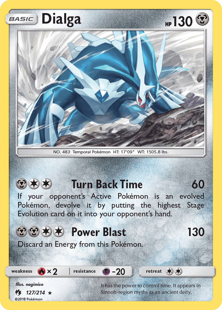 Dialga (127/214) [Sun & Moon: Lost Thunder] (Online Only)
