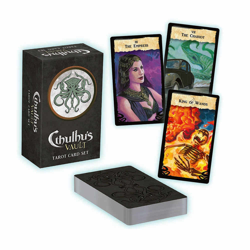 Cthulhu’s Vault Tarot Card Set: A Lovecraft-themed experience (ONLINE ORDER ONLY)