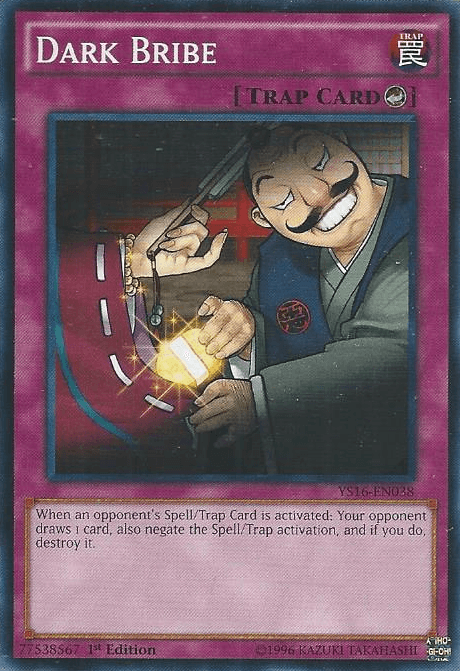 Dark Bribe [YS16-EN038] Common (ONLINE ORDER ONLY)