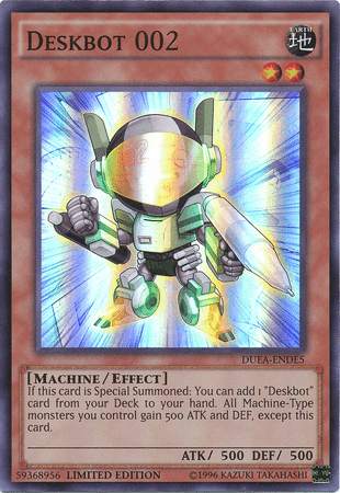 Deskbot 002 [DUEA-ENDE5] Super Rare (ONLINE ORDER ONLY)