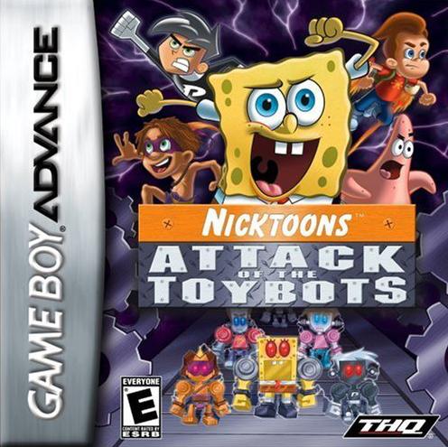 Nicktoons Attack of the Toybots (Gameboy Advance) (ONLINE ORDER ONLY)
