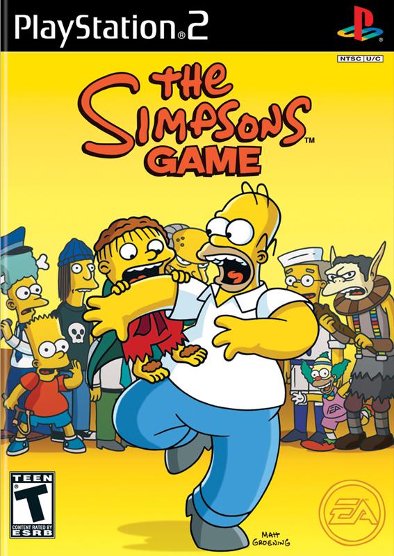 The Simpsons Game (Playstation 2) (Online Only)