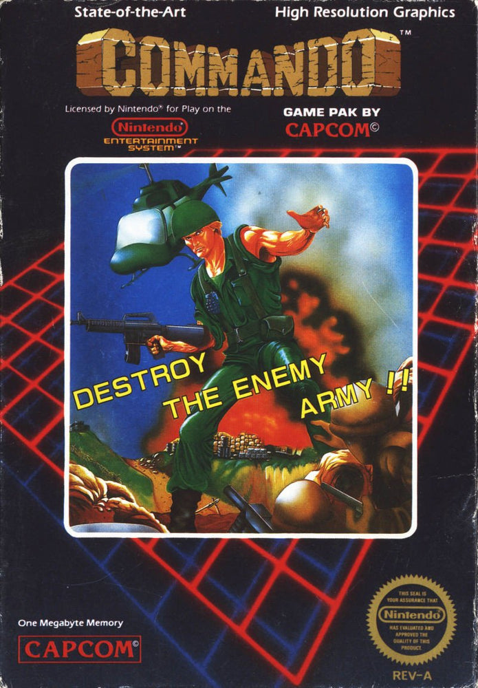 Commando (Nintendo NES) (Online Order Only)