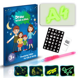Toy Drawing Pad 3D Magic 8 Light Effects Puzzle Board Sketchpad (ONLINE ORDER ONLY)