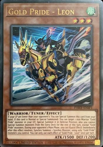 Gold Pride - Leon [PHHY-ENSP1] Ultra Rare (ONLINE ORDER ONLY)
