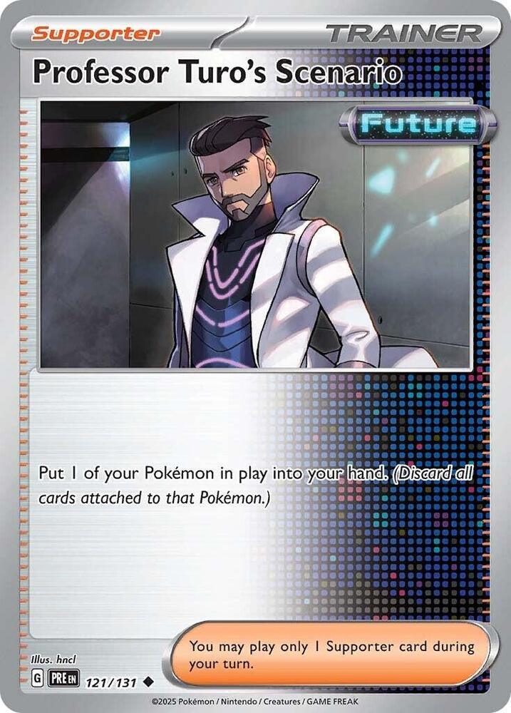 Professor Turo's Scenario (121/131) [Scarlet & Violet: Prismatic Evolutions] (Online Only)