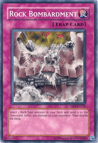 Rock Bombardment [DR3-EN235] Common (ONLINE ORDER ONLY)