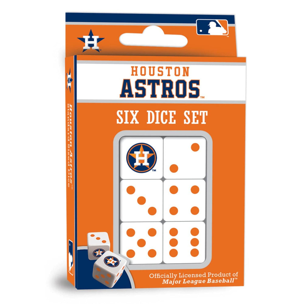 Houston Astros Dice Set (ONLINE ORDER ONLY)