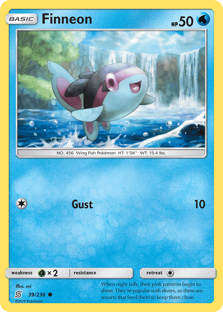 Finneon (39/236) [Sun & Moon: Unified Minds] (Online Only)