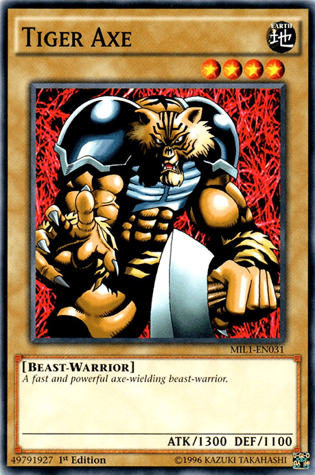 Tiger Axe [MIL1-EN031] Common (ONLINE ORDER ONLY)