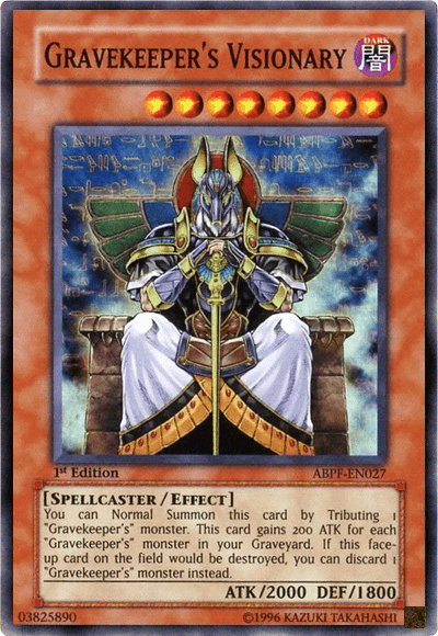 Gravekeeper's Visionary [ABPF-EN027] Super Rare (ONLINE ORDER ONLY)