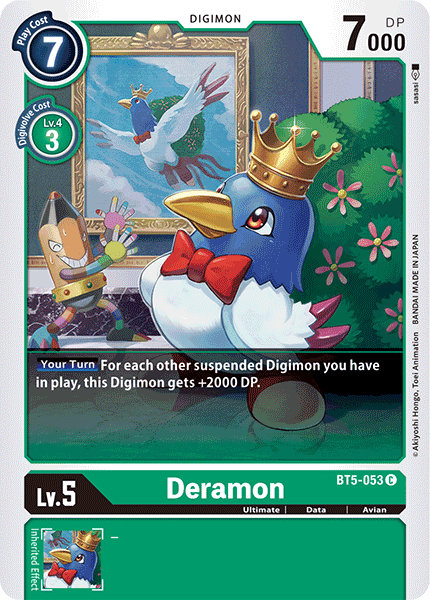 Deramon [BT5-053] [Battle of Omni] (ONLINE ORDER ONLY)