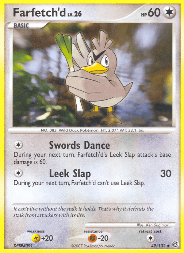 Farfetch'd (49/132) [Diamond & Pearl: Secret Wonders] (Online Only)