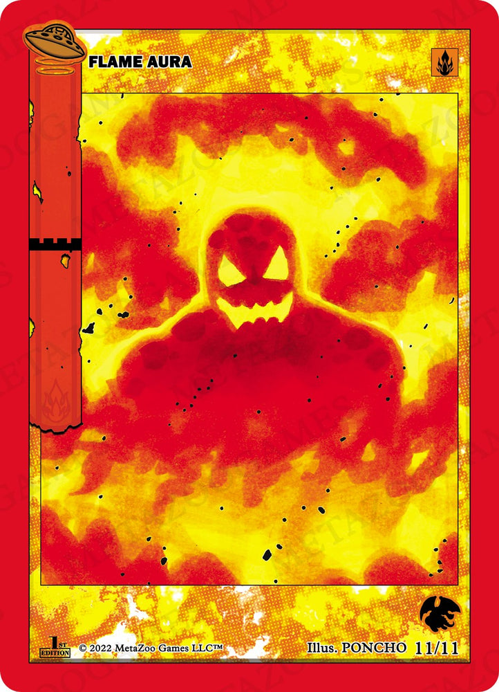Flame Aura [Cryptid Nation: UFO First Edition Tribal Theme Decks]