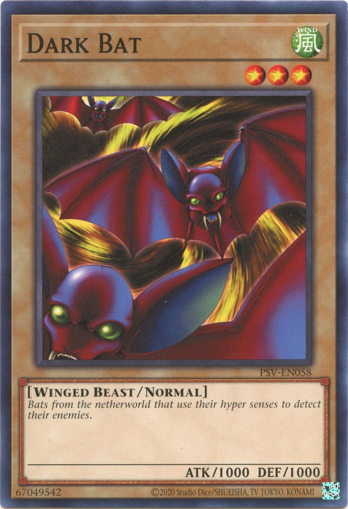 Dark Bat (25th Anniversary) [PSV-EN058] Common (ONLINE ORDER ONLY)