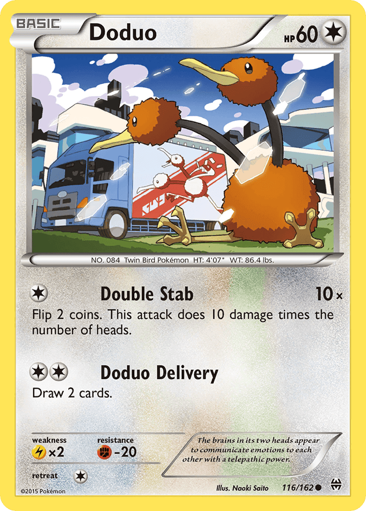 Doduo (116/162) [XY: BREAKthrough] (Online Only)