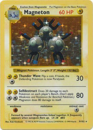 Magneton (9/102) [Base Set Shadowless Unlimited] (Online Only)