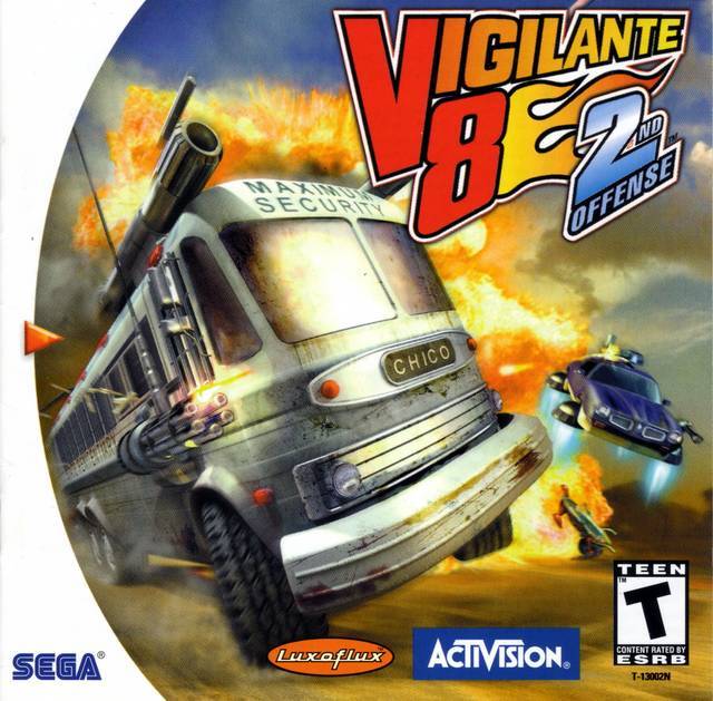 Vigilante 8 Second Offense (Sega Dreamcast) (ONLINE ORDER ONLY)