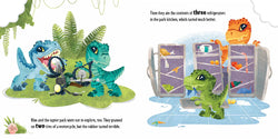 Jurassic World: The Very Hungry Dinosaur (Board Book) (ONLINE ORDER ONLY)