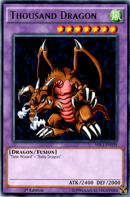 Thousand Dragon [MIL1-EN039] Rare (ONLINE ORDER ONLY)