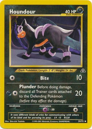 Houndour (39/75) [Neo Discovery Unlimited] (Online Only)