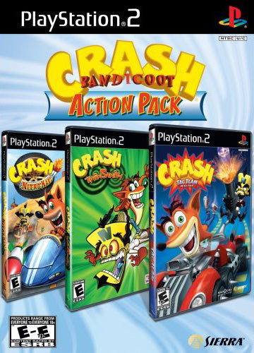Crash Bandicoot Action Pack (Playstation 2) (Online Only)