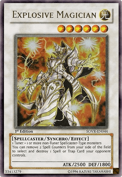 Explosive Magician [SOVR-EN044] Ultra Rare (ONLINE ORDER ONLY)