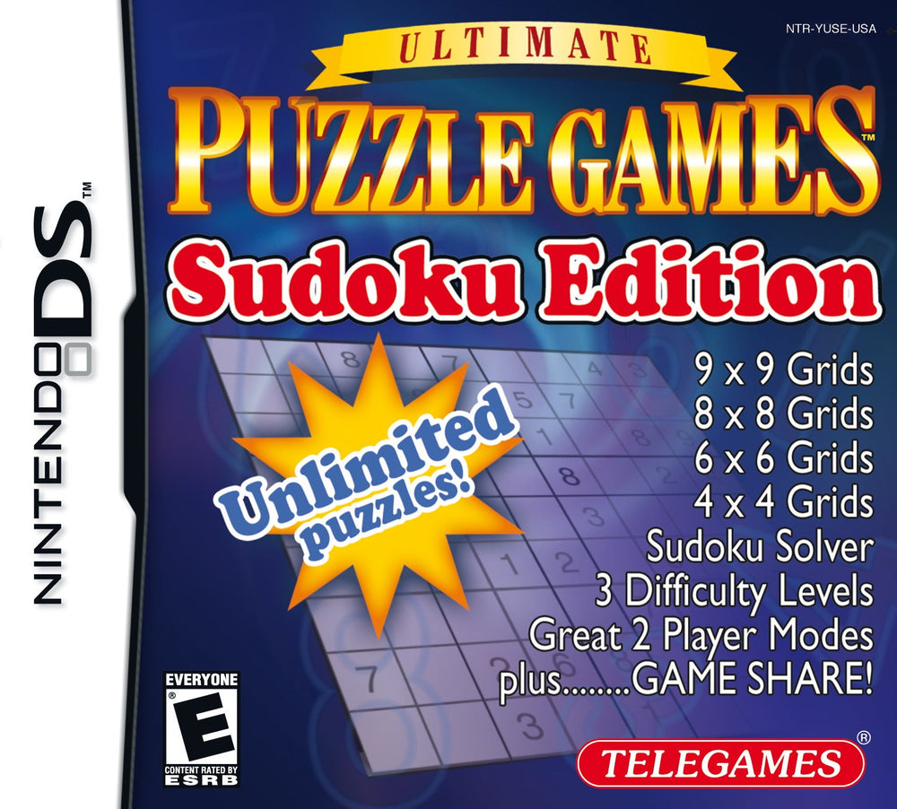 Ultimate Puzzle Games: Sudoku Edition (Nintendo DS) (ONLINE ORDER ONLY)