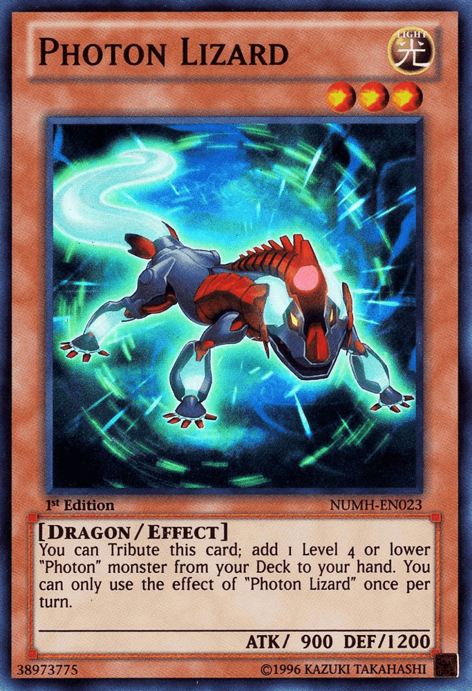 Photon Lizard [NUMH-EN023] Super Rare (ONLINE ORDER ONLY)