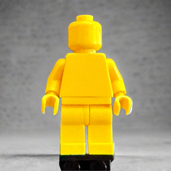 Monochrome Custom Minifigures – 40+ Vibrant Colors! (ONLINE ORDER ONLY)