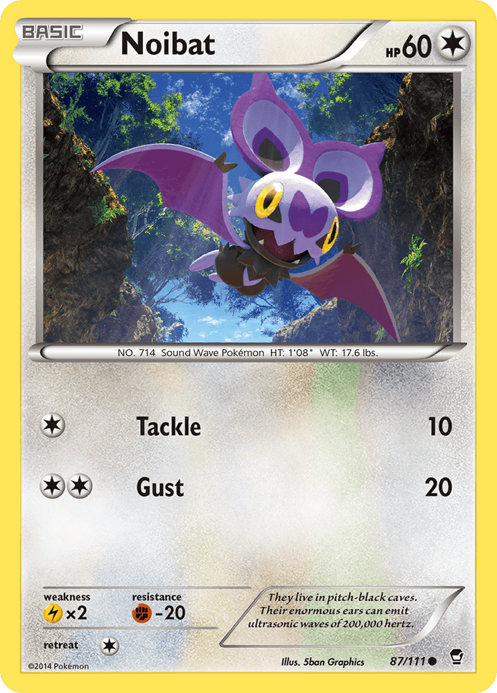 Noibat (87/111) [XY: Furious Fists] (Online Only)