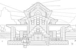 The Official Minecraft Coloring Adventures Book (ONLINE ORDER ONLY)