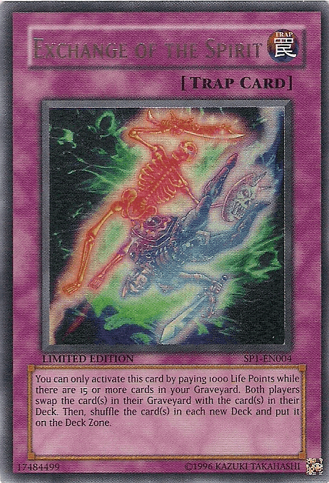 Exchange of the Spirit [SP1-EN004] Ultra Rare (ONLINE ORDER ONLY)