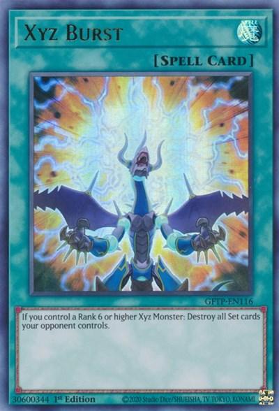 Xyz Burst [GFTP-EN116] Ultra Rare (ONLINE ORDER ONLY)