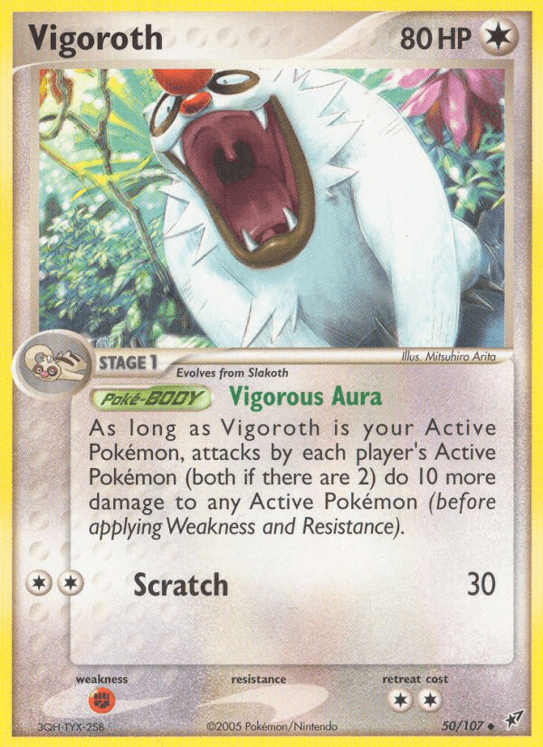 Vigoroth (50/107) [EX: Deoxys] (Online Only)