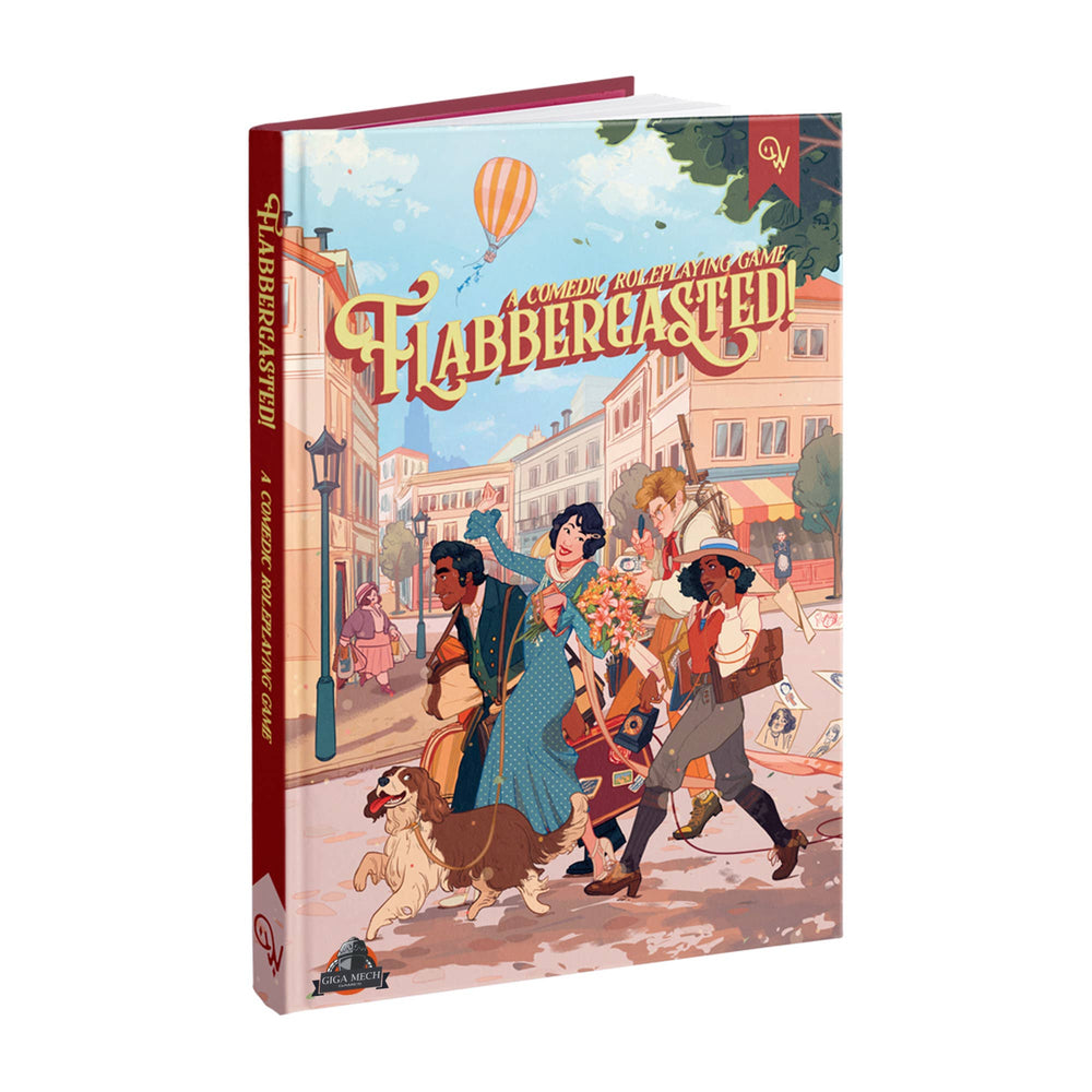 Flabbergasted - A Comedic Roleplaying Game! (ONLINE ORDER ONLY)