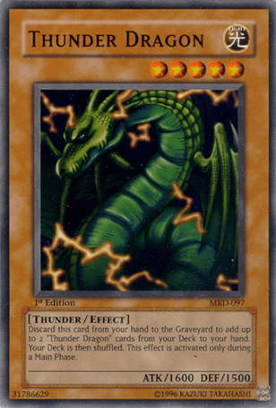 Thunder Dragon [MRD-097] Common (ONLINE ORDER ONLY)