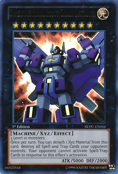 Superdimensional Robot Galaxy Destroyer [REDU-EN044] Ultra Rare (ONLINE ORDER ONLY)