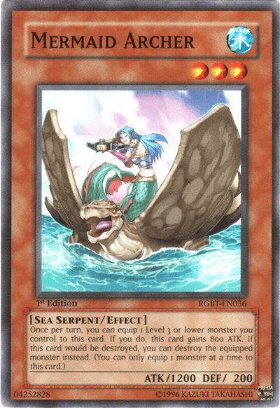 Mermaid Archer [RGBT-EN036] Common (ONLINE ORDER ONLY)