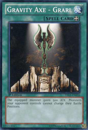 Gravity Axe - Grarl [YS12-EN026] Common (ONLINE ORDER ONLY)