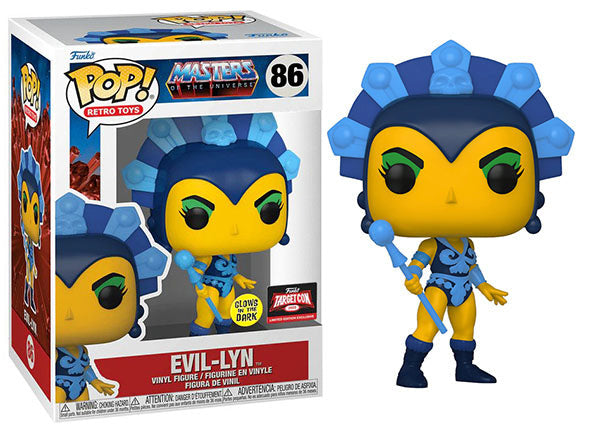 Evil-Lyn (Glow in the Dark, Retro Toys, Masters of the Universe) 86 - 2022 Target Con Exclusive (Online Order Only)