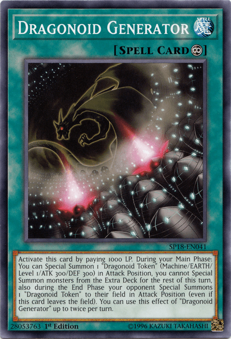 Dragonoid Generator [SP18-EN041] Common (ONLINE ORDER ONLY)