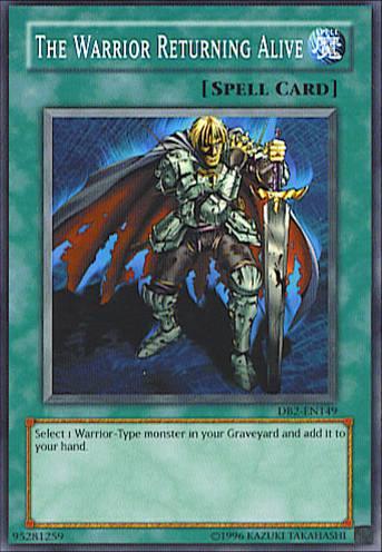 The Warrior Returning Alive [DB2-EN149] Common (ONLINE ORDER ONLY)